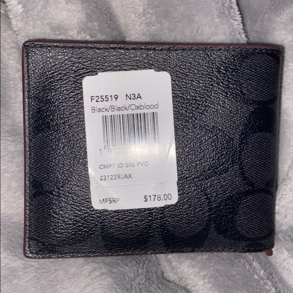 Coach Black Mens Wallet